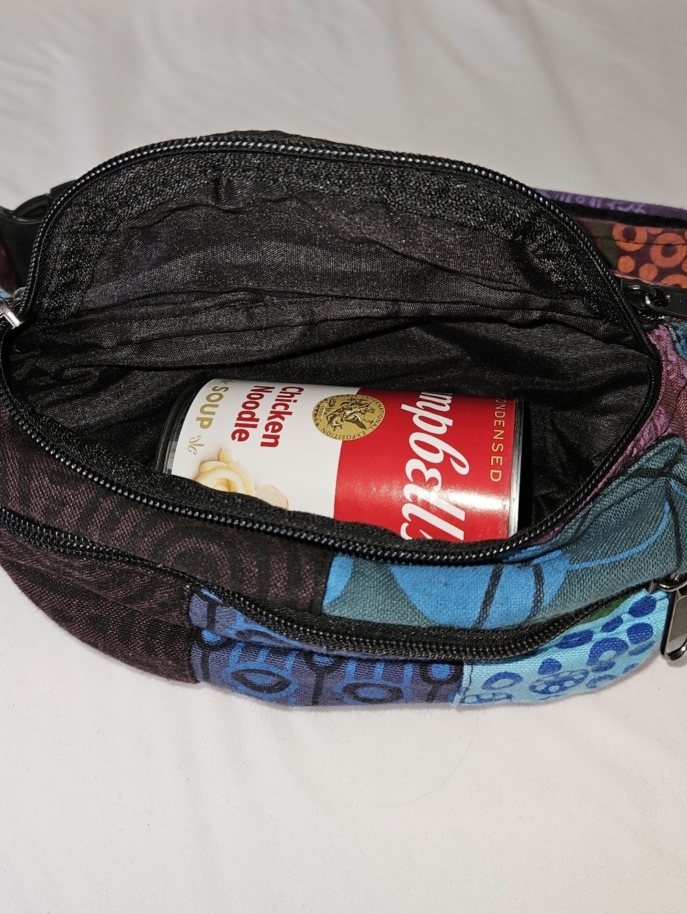 Small Patchwork Fanny Pack - Picture 4 of 4